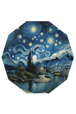Gogh Modern Şönil Gaming Oyuncu Odası Halısı Dijital Baskılı Kaymaz Taban Yıkanabilir Asimetrik Gaming Halısı - Aydahome