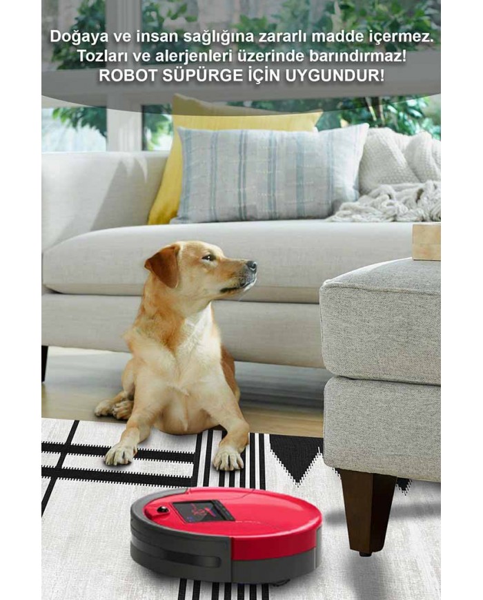 Acker Desenli Pamuk Tabanlı Yıkanabilen Kaydırmaz Antibakteriyel Şönil Salon Halısı