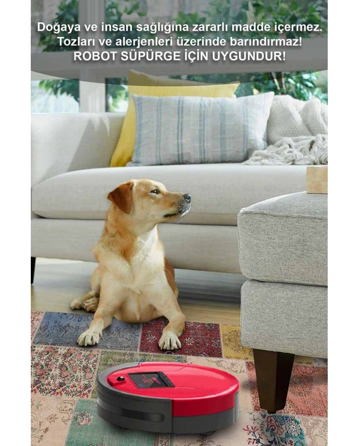 Afra Patchwork Desenli Pamuk Tabanlı Yıkanabilen Kaydırmaz Antibakteriyel Şönil Salon Halısı