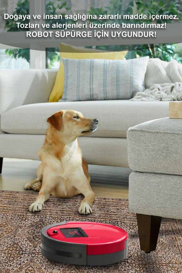 Allix Desenli Pamuk Tabanlı Yıkanabilen Kaydırmaz Antibakteriyel Şönil Salon Halısı