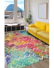 Alvin Pamuk Tabanlı Yıkanabilen Kaydırmaz Antibakteriyel Şönil Salon Halısı