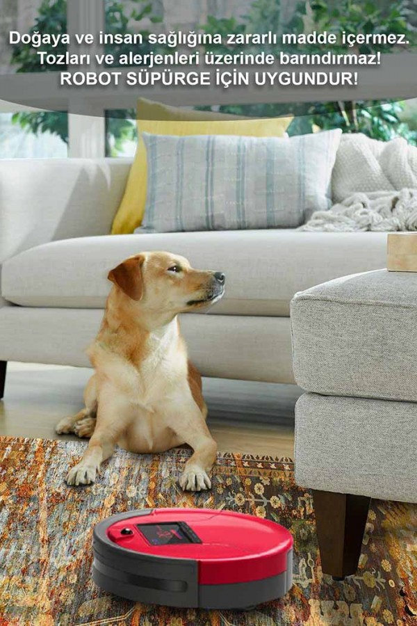 Babs Eskitme Desenli Pamuk Tabanlı Yıkanabilen Kaydırmaz Antibakteriyel Şönil Salon Halısı