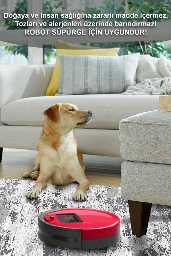 Balder Desenli Pamuk Tabanlı Yıkanabilen Kaydırmaz Antibakteriyel Şönil Salon Halısı