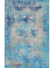 Belissa Desenli Pamuk Tabanlı Yıkanabilen Kaydırmaz Antibakteriyel Şönil Salon Halısı