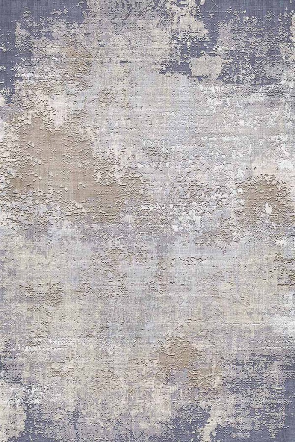 Casares Desenli Pamuk Tabanlı Yıkanabilen Kaydırmaz Antibakteriyel Şönil Salon Halısı