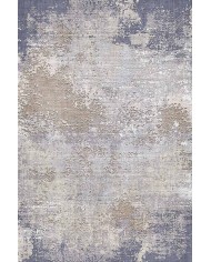 Casares Desenli Pamuk Tabanlı Yıkanabilen Kaydırmaz Antibakteriyel Şönil Salon Halısı