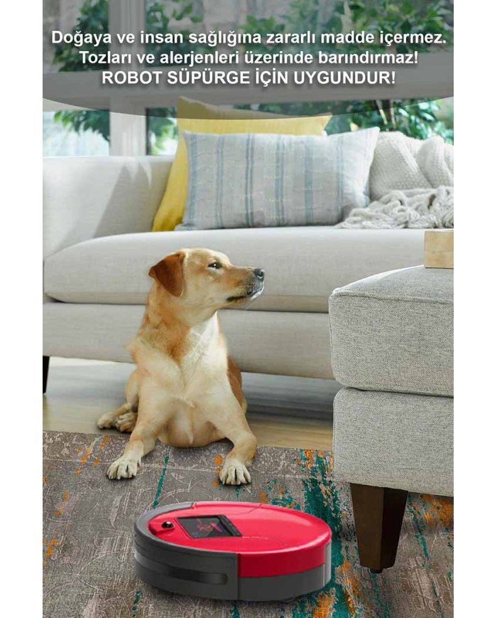 Casey Desenli Pamuk Tabanlı Yıkanabilen Kaydırmaz Antibakteriyel Şönil Salon Halısı