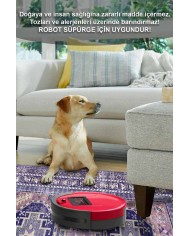 Darlen Desenli Pamuk Tabanlı Yıkanabilen Kaydırmaz Antibakteriyel Şönil Salon Halısı