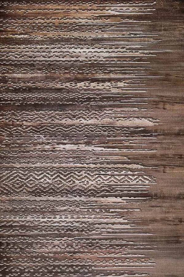 Davin Geometrik Desenli Pamuk Tabanlı Yıkanabilen Kaydırmaz Antibakteriyel Şönil Salon Halısı