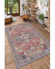 Eden Pamuk Tabanlı Yıkanabilen Kaydırmaz Antibakteriyel Şönil Salon Halısı