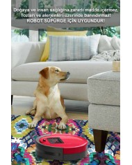 Everleigh Desenli Pamuk Tabanlı Yıkanabilen Kaydırmaz Antibakteriyel Şönil Salon Halısı