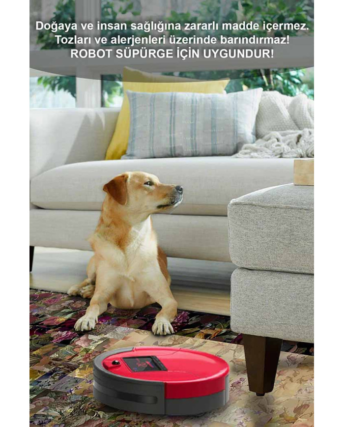 Flowers Çiçek Desenli Pamuk Tabanlı Yıkanabilen Kaydırmaz Antibakteriyel Şönil Salon Halısı