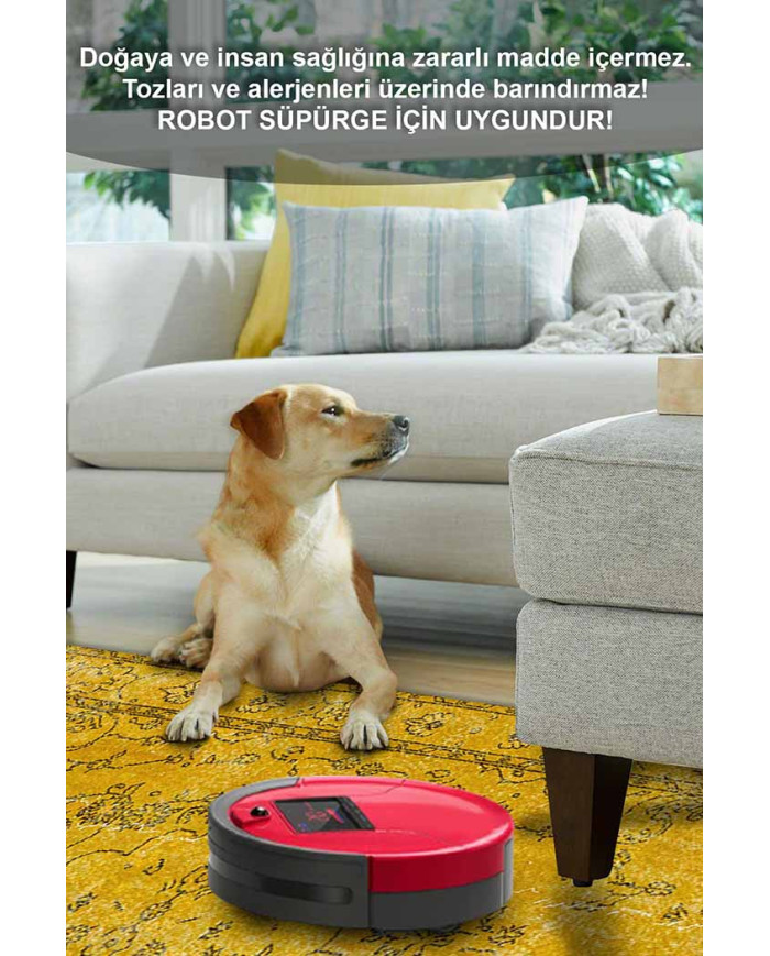 Giallo Desenli Pamuk Tabanlı Yıkanabilen Kaydırmaz Antibakteriyel Şönil Salon Halısı