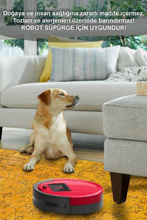 Ginato Desenli Pamuk Tabanlı Yıkanabilen Kaydırmaz Antibakteriyel Şönil Salon Halısı