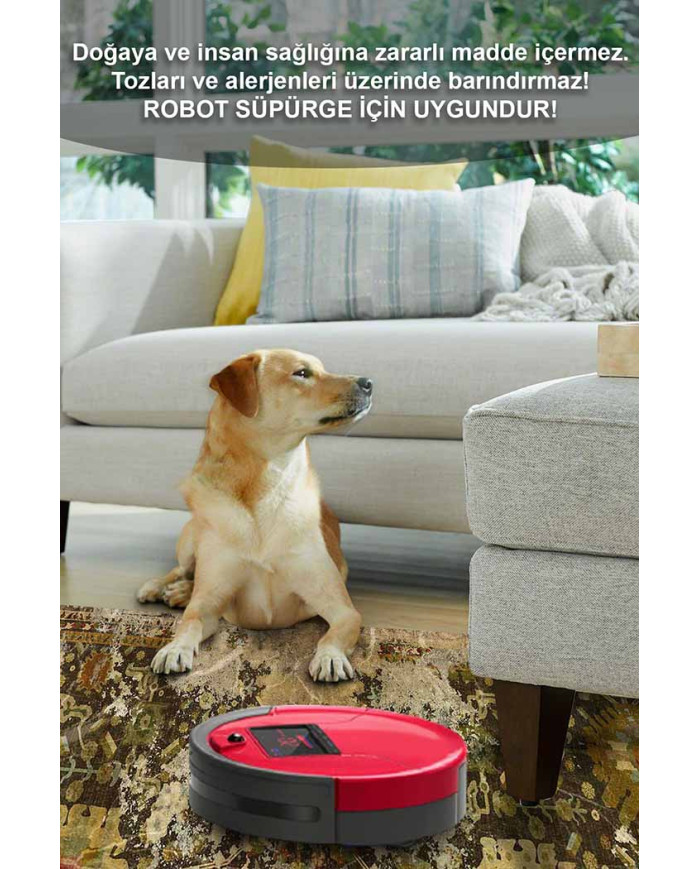 Heather Eskitme Desenli Pamuk Tabanlı Yıkanabilen Kaydırmaz Antibakteriyel Şönil Salon Halısı