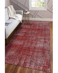 Labalel Pamuk Tabanlı Yıkanabilen Kaydırmaz Antibakteriyel Şönil Salon Halısı