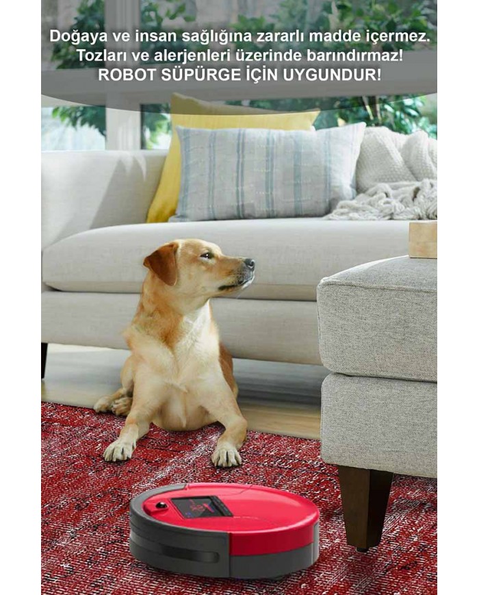 Labalel Pamuk Tabanlı Yıkanabilen Kaydırmaz Antibakteriyel Şönil Salon Halısı