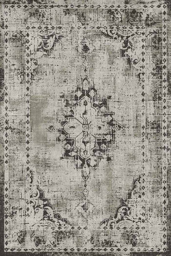 Lady Desenli Pamuk Tabanlı Yıkanabilen Kaydırmaz Antibakteriyel Şönil Salon Halısı