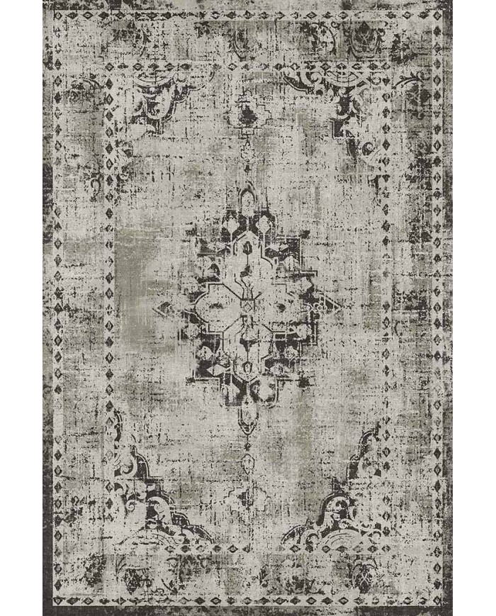 Lady Desenli Pamuk Tabanlı Yıkanabilen Kaydırmaz Antibakteriyel Şönil Salon Halısı