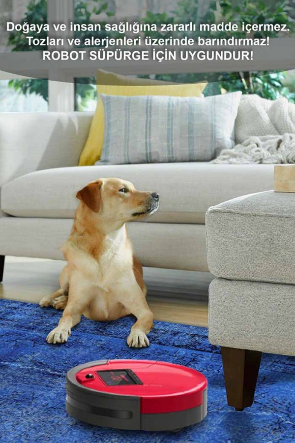 Lapis Eskitme Desenli Pamuk Tabanlı Yıkanabilen Kaydırmaz Antibakteriyel Şönil Salon Halısı