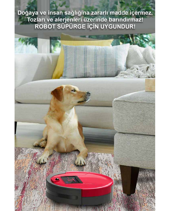 Laren Desenli Pamuk Tabanlı Yıkanabilen Kaydırmaz Antibakteriyel Şönil Salon Halısı