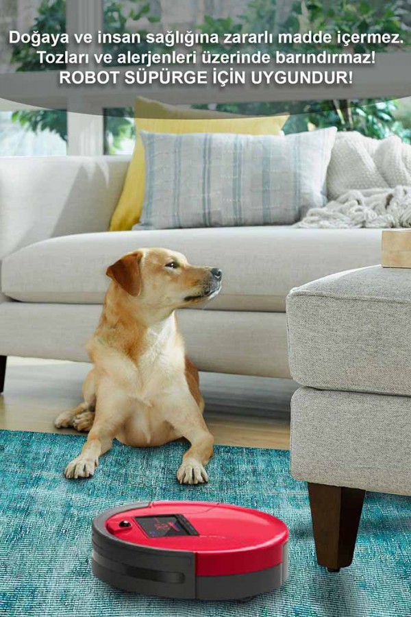 Levanzo Elit Desenli Pamuk Tabanlı Yıkanabilen Kaydırmaz Antibakteriyel Şönil Salon Halısı