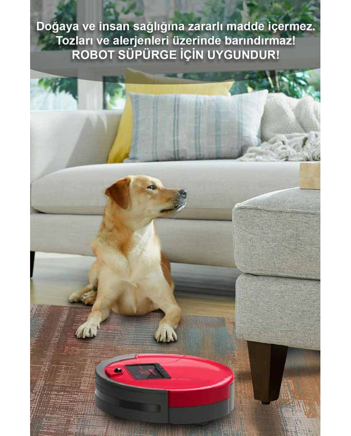 Lilac Renkli Desenli Pamuk Tabanlı Yıkanabilen Kaydırmaz Antibakteriyel Şönil Salon Halısı