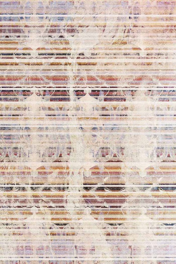 Luke Desenli Pamuk Tabanlı Yıkanabilen Kaydırmaz Antibakteriyel Şönil Salon Halısı