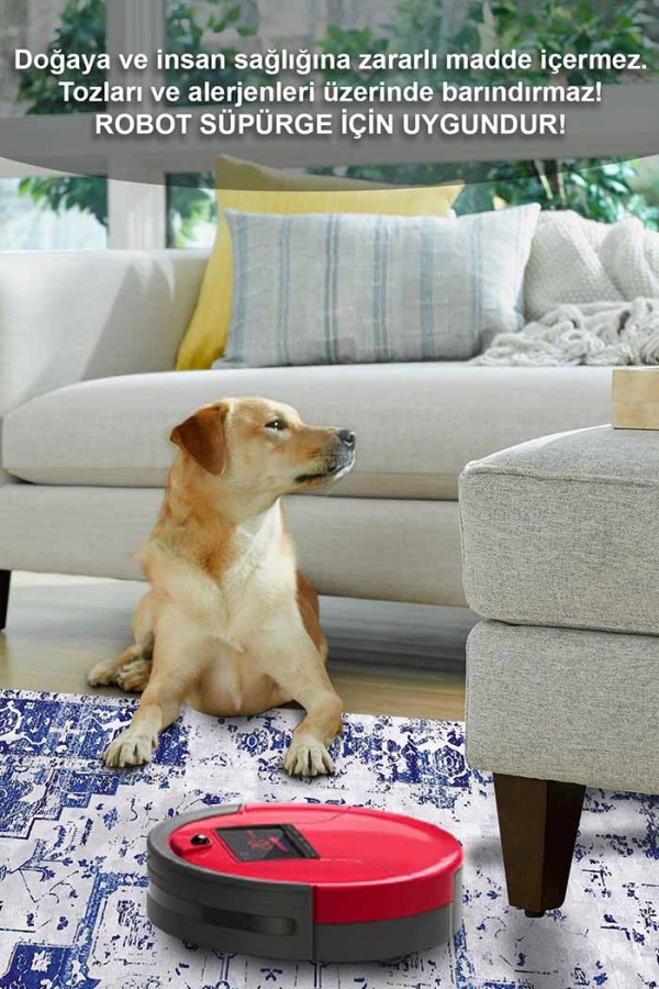 Maple Eskitme Desenli Pamuk Tabanlı Yıkanabilen Kaydırmaz Antibakteriyel Şönil Salon Halısı