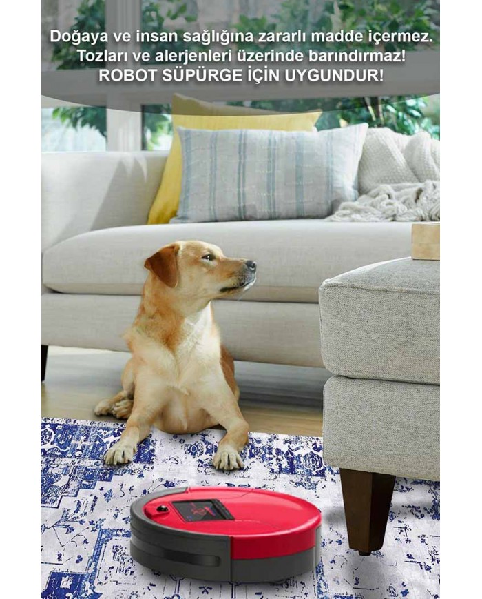 Maple Eskitme Desenli Pamuk Tabanlı Yıkanabilen Kaydırmaz Antibakteriyel Şönil Salon Halısı