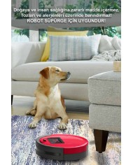 Mea Desenli Pamuk Tabanlı Yıkanabilen Kaydırmaz Antibakteriyel Şönil Salon Halısı