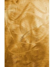 Nigra-Hardal Desenli Pamuk Tabanlı Yıkanabilen Kaydırmaz Antibakteriyel Şönil Salon Halısı