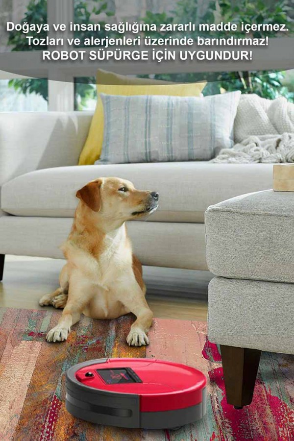 Pablo Desenli Pamuk Tabanlı Yıkanabilen Kaydırmaz Antibakteriyel Şönil Salon Halısı