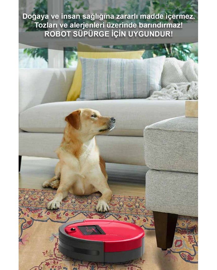 Pojix Pamuk Tabanlı Yıkanabilen Kaydırmaz Antibakteriyel Şönil Salon Halısı