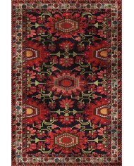 Rebecca Eskitme Desenli Pamuk Tabanlı Yıkanabilen Kaydırmaz Antibakteriyel Şönil Salon Halısı