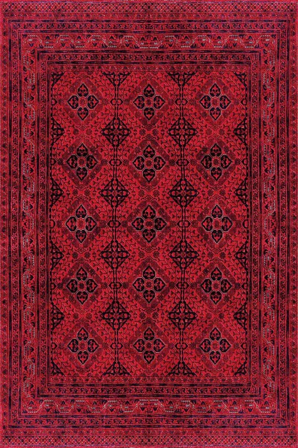 Rosso-Afgano Eskitme Desenli Pamuk Tabanlı Yıkanabilen Kaydırmaz Antibakteriyel Şönil Salon Halısı Rosso-Afgano Eskitme Desenli Pamuk Tabanlı Yıkanabilen Kaydırmaz Antibakteriyel Şönil Salon Halısı