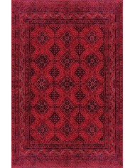 Rosso-Afgano Eskitme Desenli Pamuk Tabanlı Yıkanabilen Kaydırmaz Antibakteriyel Şönil Salon Halısı Rosso-Afgano Eskitme Desenli Pamuk Tabanlı Yıkanabilen Kaydırmaz Antibakteriyel Şönil Salon Halısı