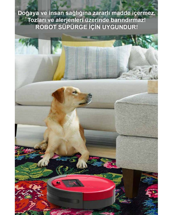 Talmaz Karabağ Desenli Pamuk Tabanlı Yıkanabilen Kaydırmaz Antibakteriyel Şönil Salon Halısı