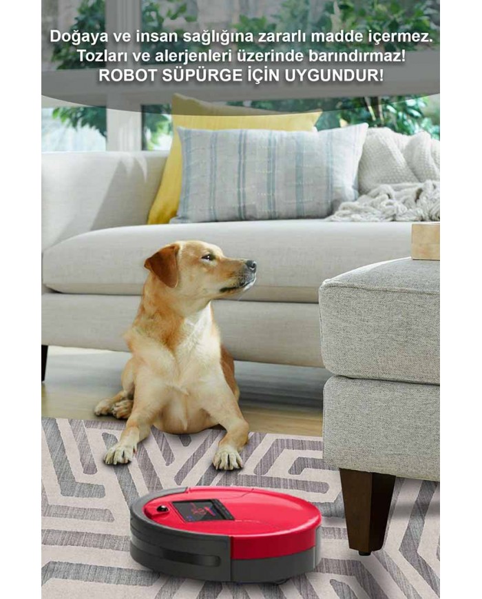 Tampere Geometrik Desenli Pamuk Tabanlı Yıkanabilen Kaydırmaz Antibakteriyel Şönil Salon Halısı