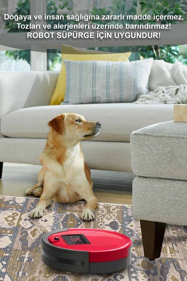 Thorn Patchwork Desenli Pamuk Tabanlı Yıkanabilen Kaydırmaz Antibakteriyel Şönil Salon Halısı