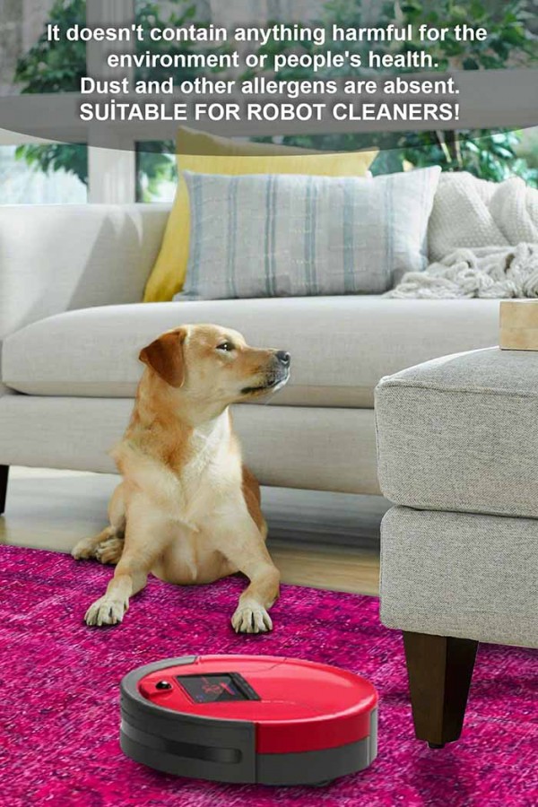 Zingararose Eskitme Desenli Pamuk Tabanlı Yıkanabilen Kaydırmaz Antibakteriyel Şönil Salon Halısı