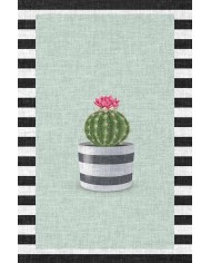 Anise Pamuk Tabanlı Yıkanabilen Kaydırmaz Antibakteriyel Şönil Mutfak Halısı