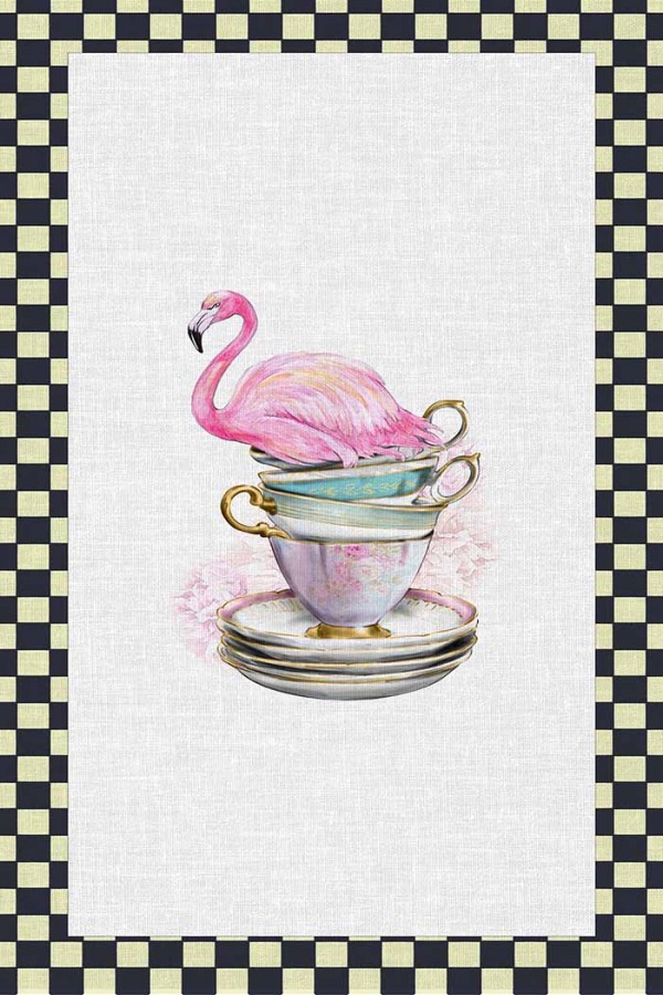 Dalya Pamuk Tabanlı Yıkanabilen Kaydırmaz Antibakteriyel Şönil Mutfak Halısı