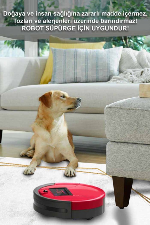 Hardy Pamuk Tabanlı Yıkanabilen Kaydırmaz Antibakteriyel Şönil Mutfak Halısı