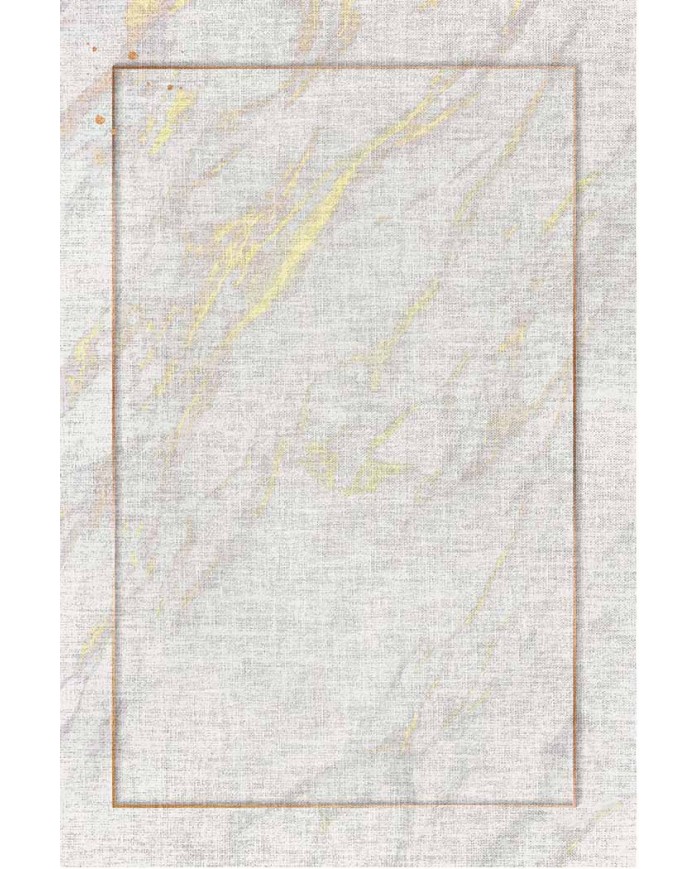 Marble Pamuk Tabanlı Yıkanabilen Kaydırmaz Antibakteriyel Şönil Mutfak Halısı