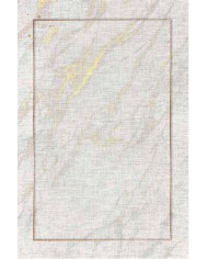 Marble Pamuk Tabanlı Yıkanabilen Kaydırmaz Antibakteriyel Şönil Mutfak Halısı