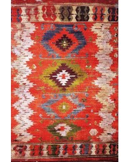 Morelle Pamuk Tabanlı Yıkanabilen Kaydırmaz Antibakteriyel Şönil Mutfak Halısı