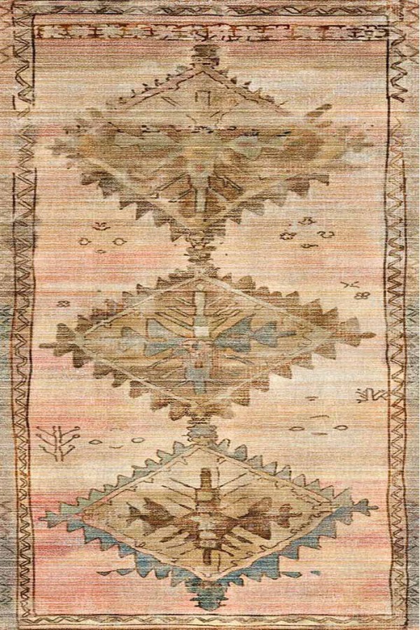 Pallio Pamuk Tabanlı Yıkanabilen Kaydırmaz Antibakteriyel Şönil Mutfak Halısı