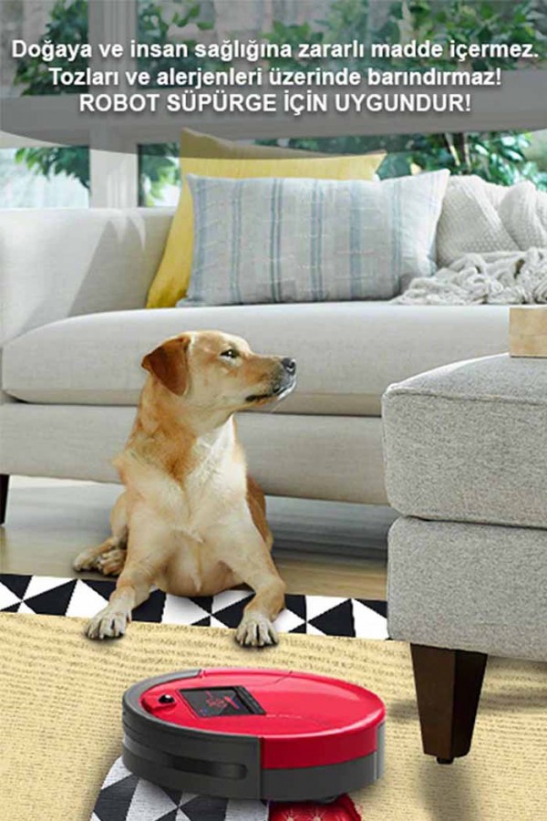 Plant Pamuk Tabanlı Yıkanabilen Kaydırmaz Antibakteriyel Şönil Mutfak Halısı