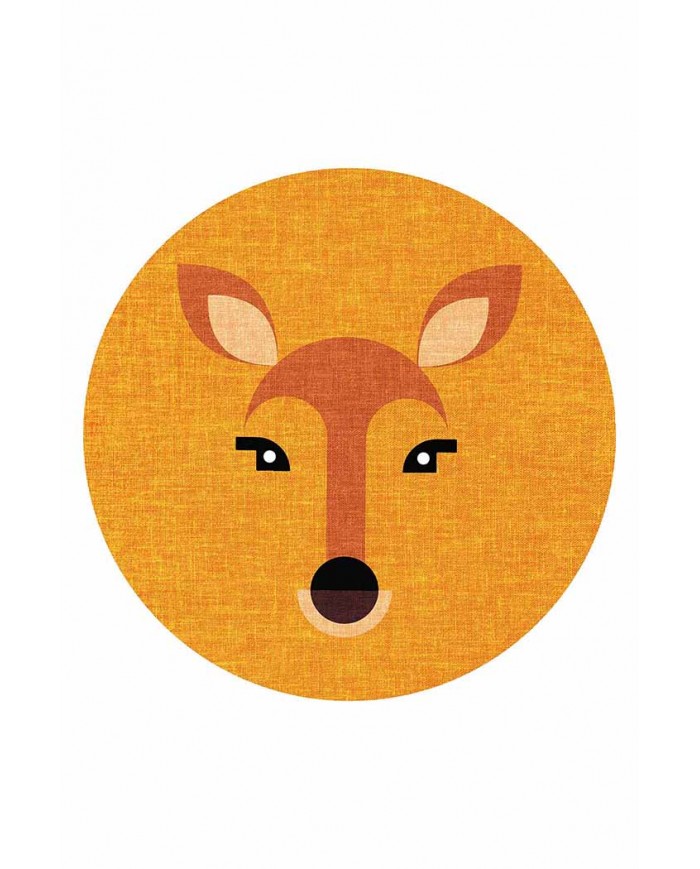 Ellie Pamuk Tabanlı Yıkanabilen Kaydırmaz Antibakteriyel Şönil Çocuk Halısı